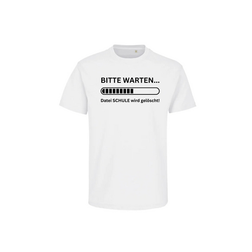 Bitte warten - Die Schule wird gelöscht